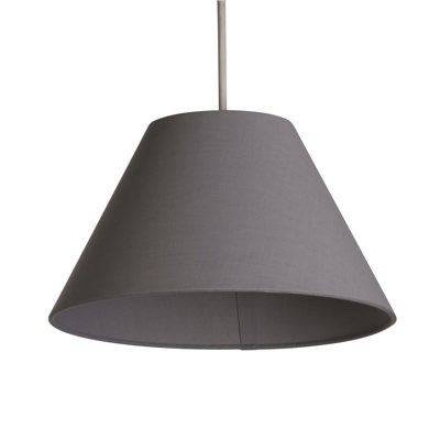 16cm H TC Cotton Outer, TC Inner Traditional in Grey Outer, Grey Liner