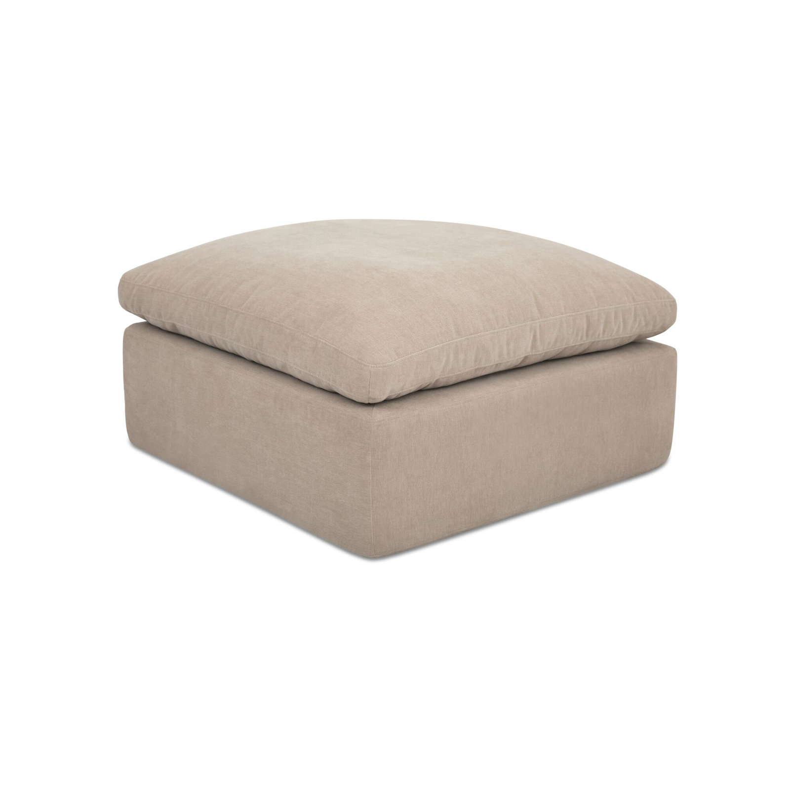 Siegler 36" Ottoman, Beige