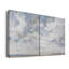 Bleu ciel III - Toile tendue avec châssis Premium - Prêt à accrocher-1265441651