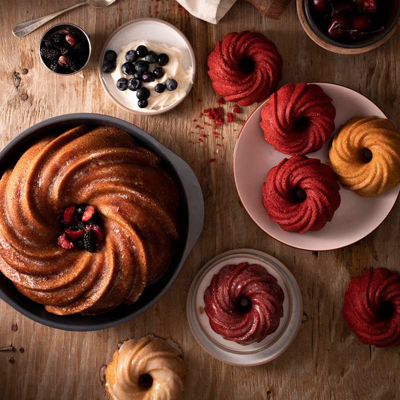 Moule rond en aluminium antiadhésif Nordic Ware Bundt®
