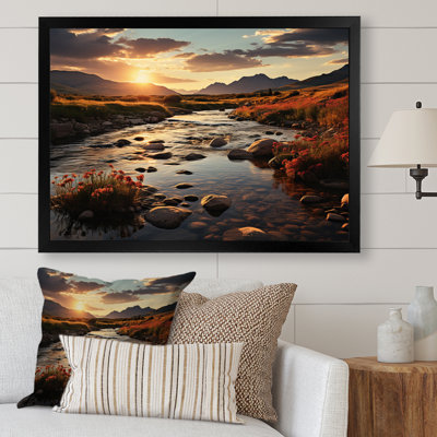 " Brown Montana Landscape "