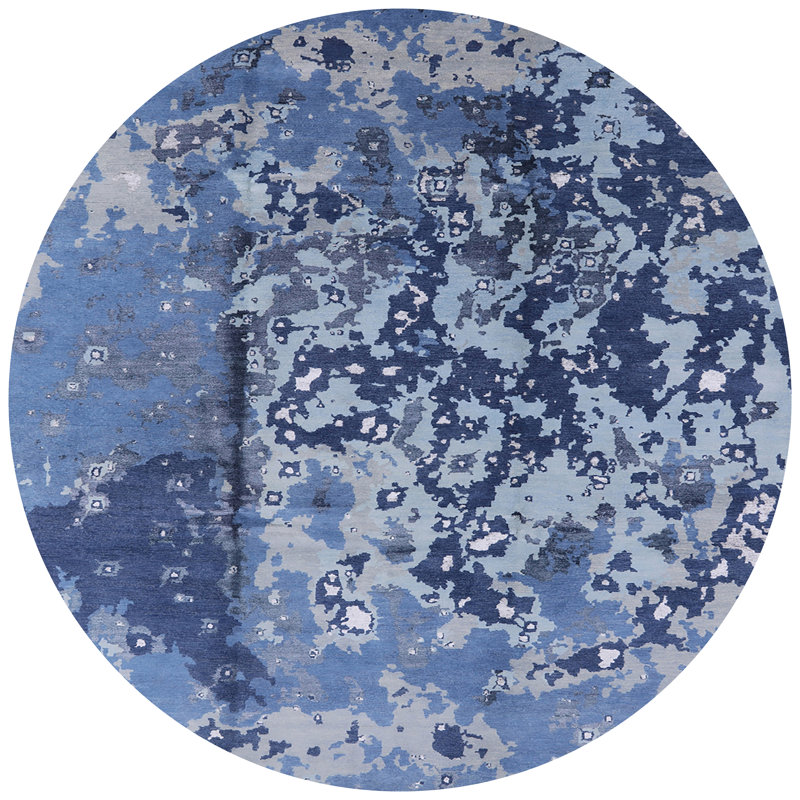 Tapis bleu, Rond 8 pi