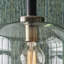 Veedersburg 1 - Light Brushed Gold/Black Single Pendant