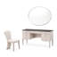 Fantosini Vanity Set With Mirror & Chair - Silver Mist