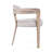 Maryl 20'' H Linen Upholstered Oak Armchair-44462019-64736935