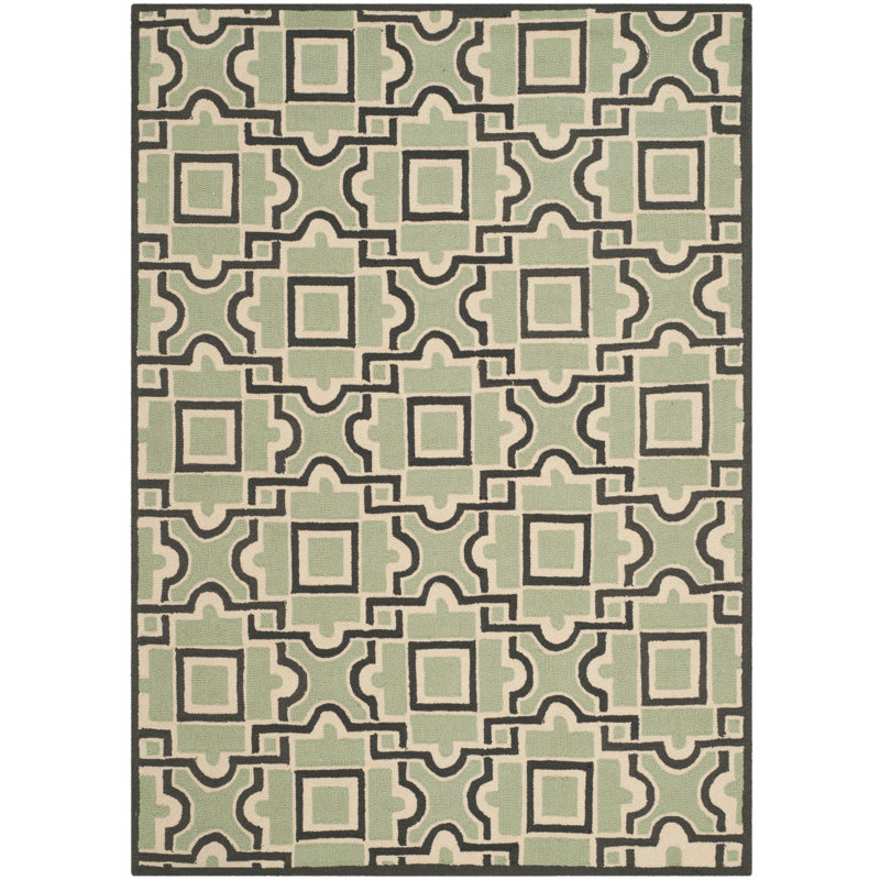 Childers Hand Hooked Performance Southwestern Rug, Rectangle 2'3" x 3'9"