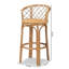 Tabouret de bar en rotin