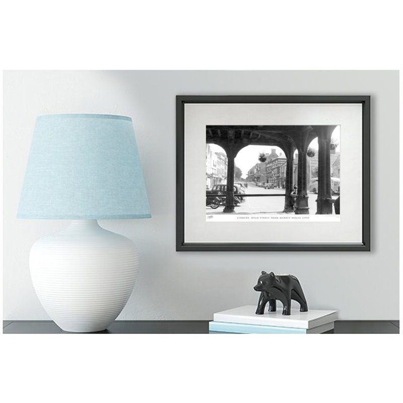 Ledbury, High Street From Market House C1955 by Francis Frith - Single Picture Frame Print, 28cm H x 36cm W x 2.3cm D