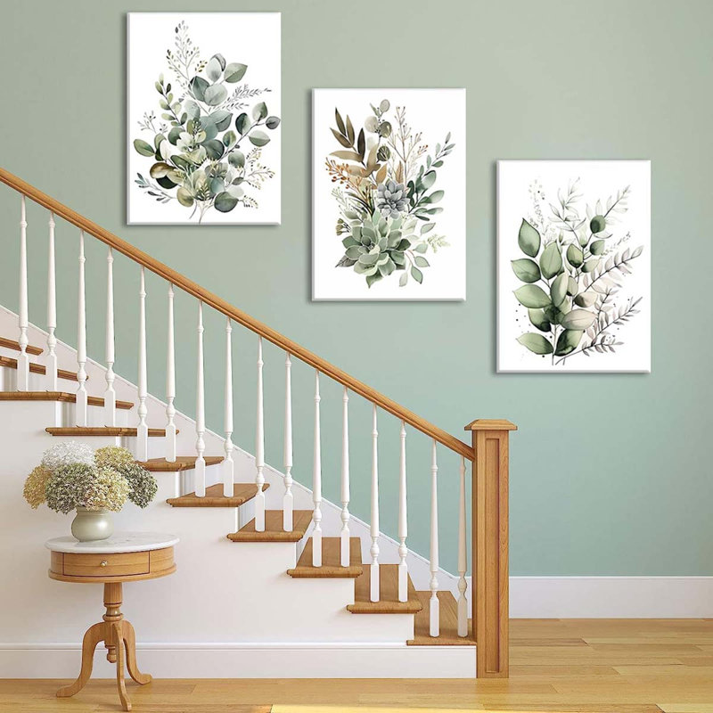 3 Piece Wrapped Canvas Print, 40 cm H x 30 cm W