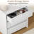 Nightstand Set with Storage for Bedroom, 3-Drawers End Side Table for Living Room,Office-1057910310