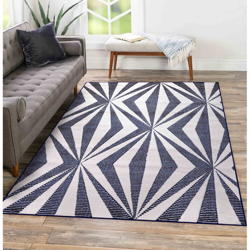 Allyza Geometric Area Rug, Rectangle 200 x 290 cm