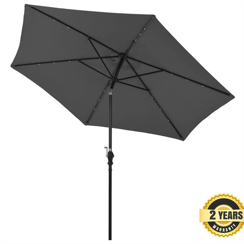 Agila 300cm Parasol, Anthracite