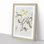 Canary Birds & Peach Blossom by Numata Kashu - Picture Frame Art Print-55680807-55680801
