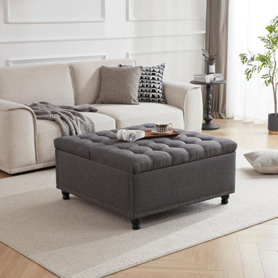 Table basse avec repose-pieds Cristba