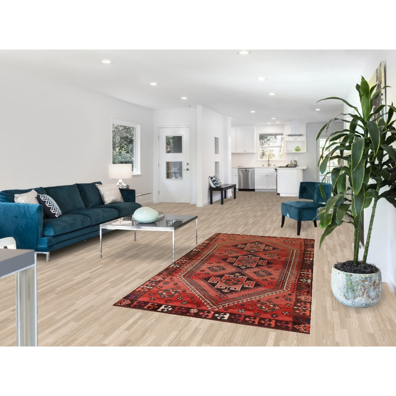 Tapis traditionnel tribal géométrique 4 x 8