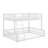 Full XL Over Queen Floor Bunk Bed Frame With Ladder And Safety Guardrails-2045951132-2045951131