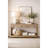 English Knotty Oak Console Table