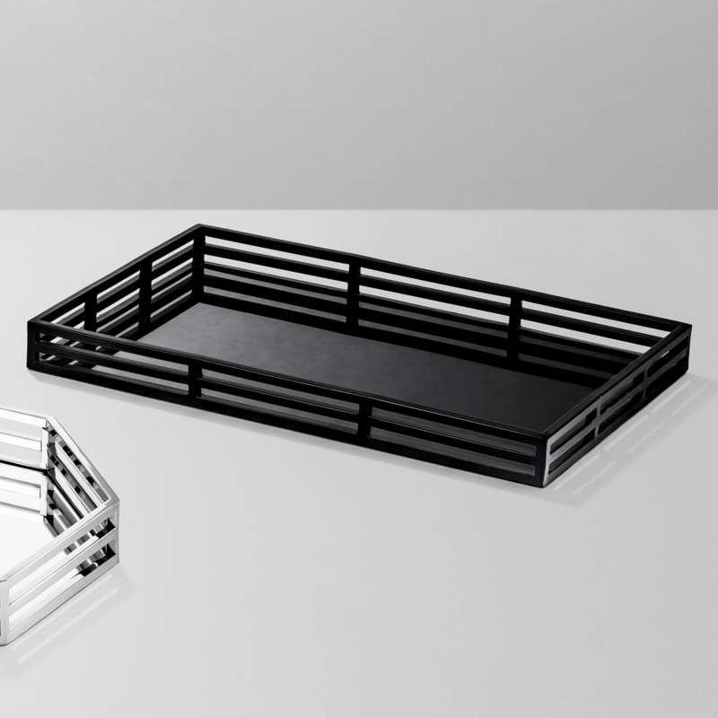 Giacomo Decorative Tray, Black