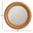 Rosalie Rattan Frame Round Mirror