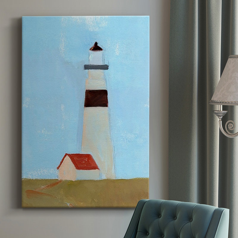 Toile tendue avec châssis Lookout Point II - prête à être accrochée, H 18 po x l 12 po x P 1 po
