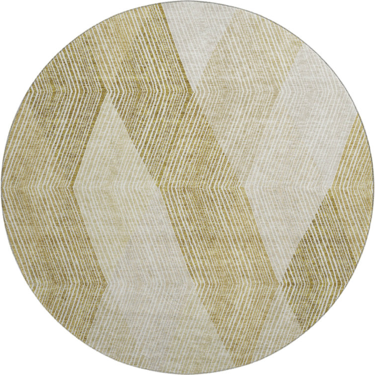 Premium Machine Washable Prisco Ivory Rug