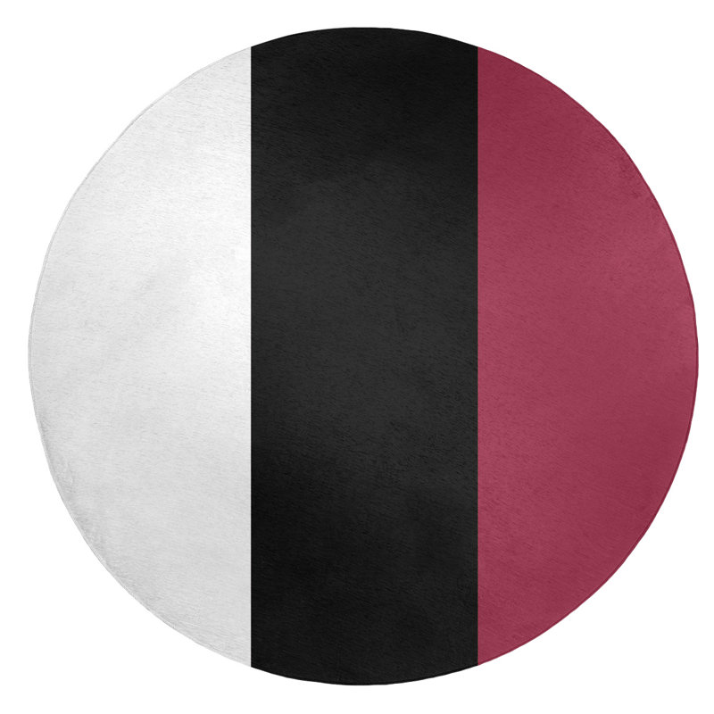 Chenille Indoor Rug, Round 5'
