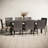 Argyri 8 - Person Patio Dining Set with Extendable Rectangular Table , Cushions Included