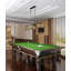 Billard 3 lumières Arles en noir mat + laiton frotté-361923168-361923165