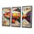 Black Floater Framed Canvas selected