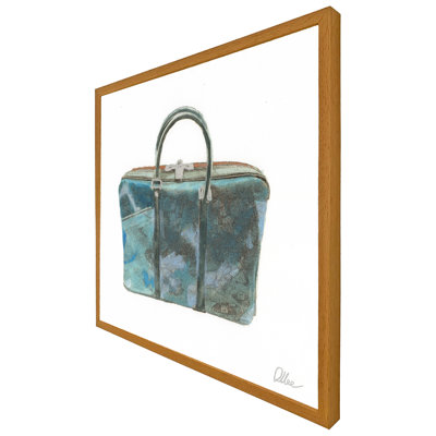Green Handbag - Single Picture Frame Print