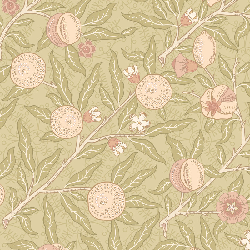 Fruit & Foliage - Olive & Clay