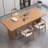 Brown Rectangular Solid Wood desk-109670577