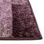 Tapis uni / rayé de couleur violette Desdemona-71186684