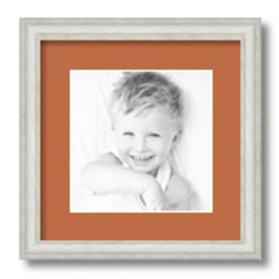 Wood Matte Picture Frame with Mat