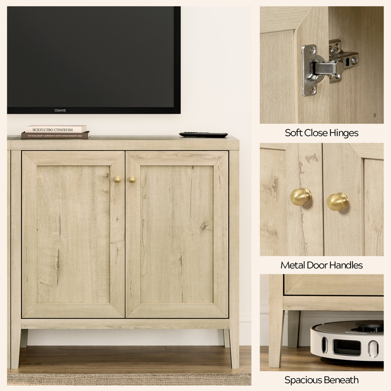 Holtman Accent Cabinet, White Oak, 2