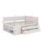 Lit de jour double avec tiroirs et tablettes-10728918-10728917