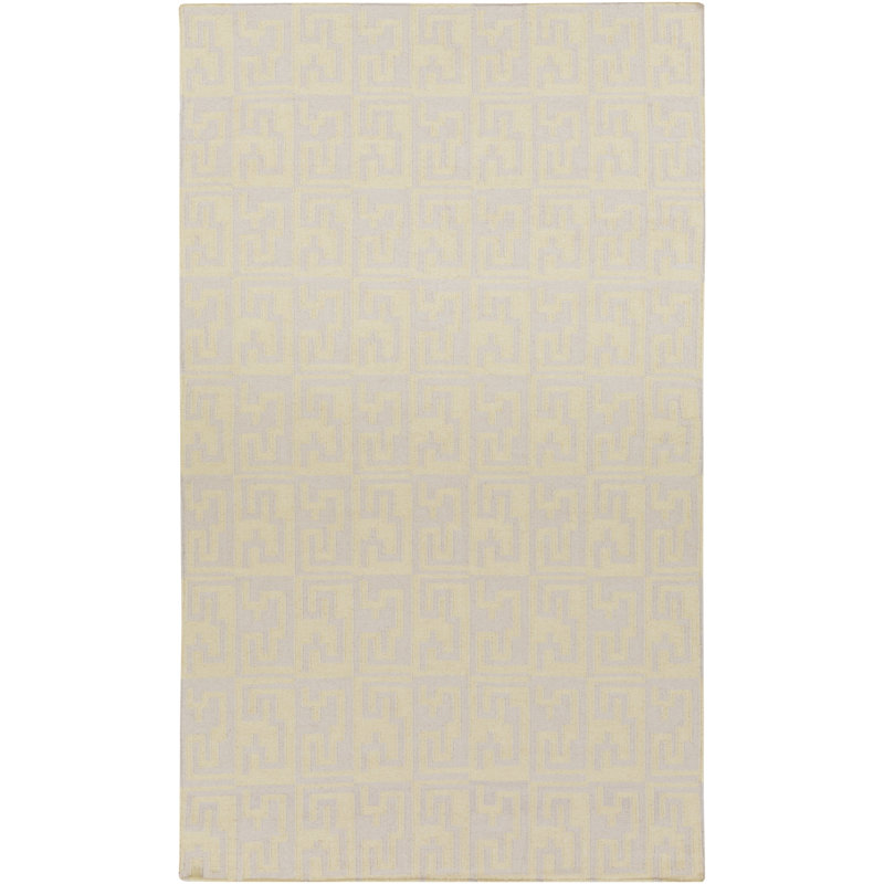 Araliya Wool Geometric Indoor Rug, Rectangle 3'6" x 5'6"
