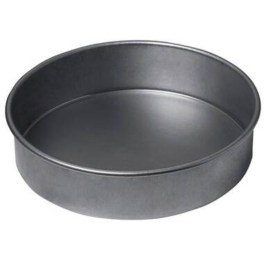 WINCO Round Cake Pan, 14-Inch, Hard Anodized Aluminum