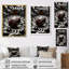 Football Spiraling Spirals - Art mural sur toile Sports-91228100-91228101