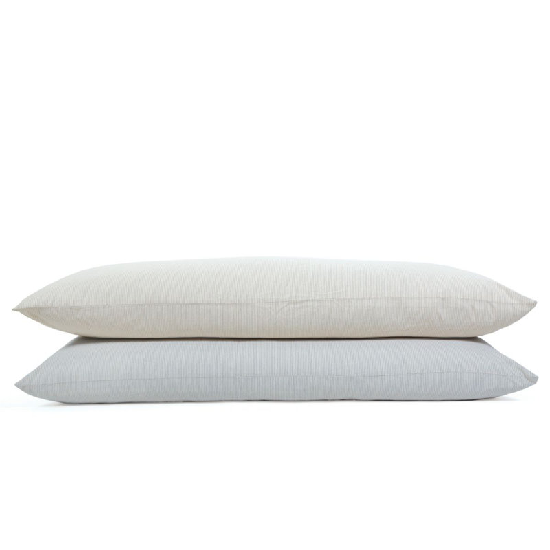 Oreiller de corps avec insert naturel, Brun pâle