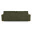 Canapé en velours de chenille recyclé vert olive Beckham-120090430