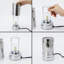Lampe tactile 7 po avec chauffe-huile / cire - orignal argenté