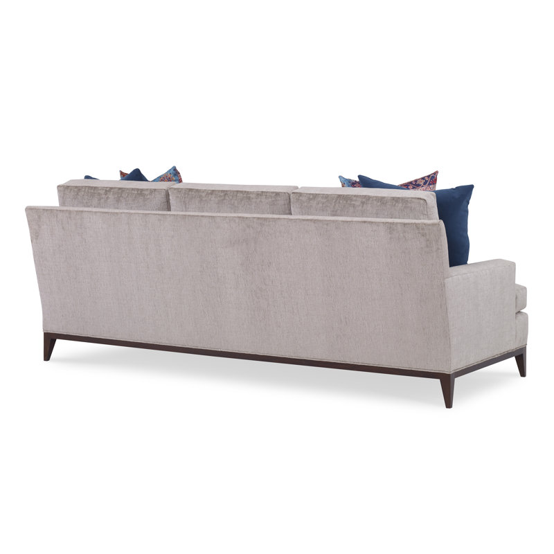Dapper Upholstered 88'' Sofa, Vintage Ebony, Fizz Ivory