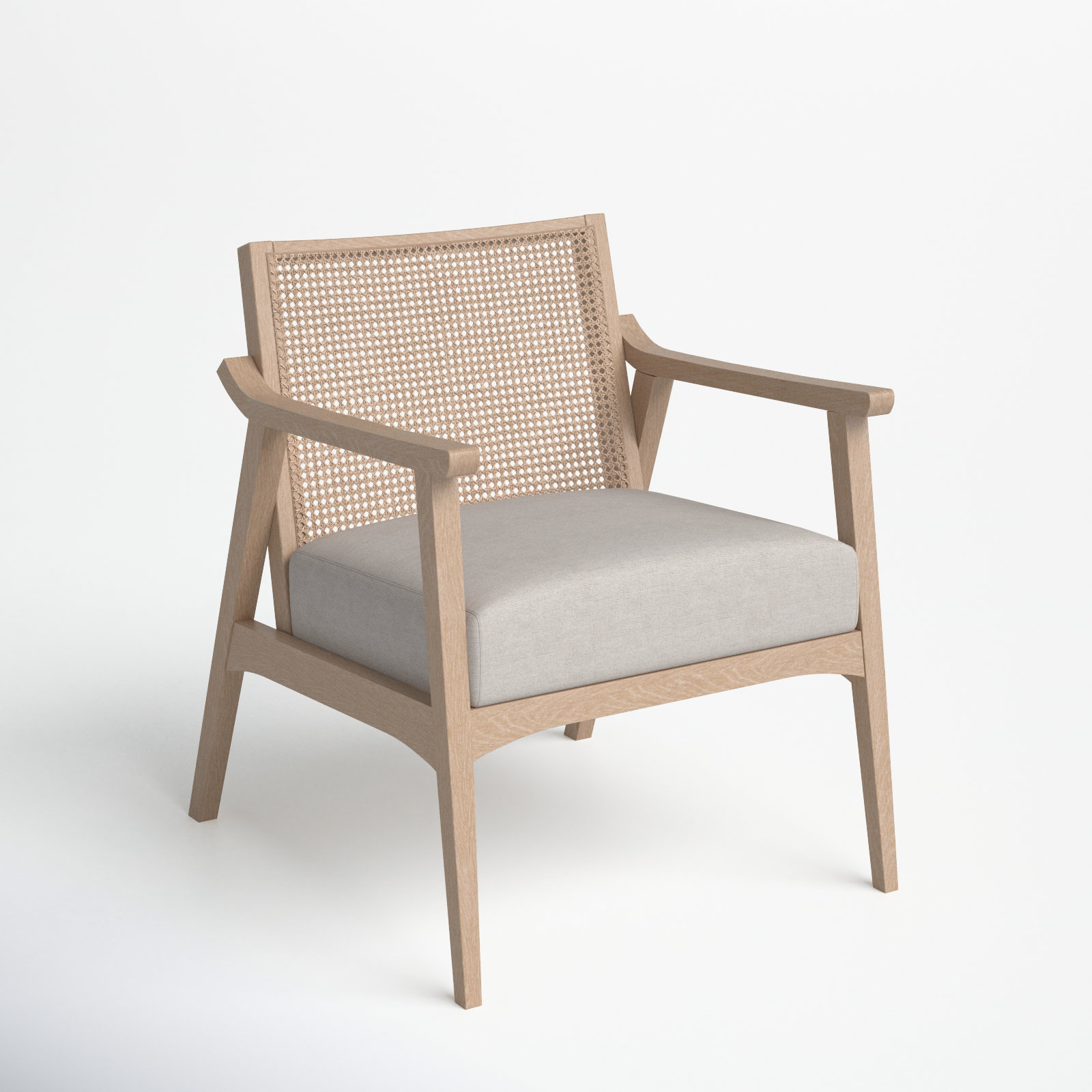 Lavanda Oak Patio Lounge Chair