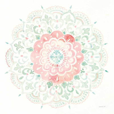 Mandala Delight IV bleu vert