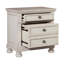 Table de chevet transitionnelle 1pc