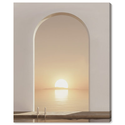 Sunset Warmth Print by Oliver Gal