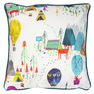 Gieselind Square Throw Cushion