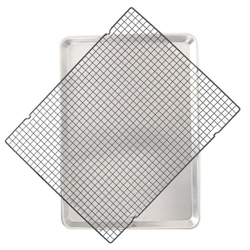 Grande feuille 2 pièces avec grille Nordic Ware Naturals
