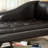 Brett Faux Leather Chaise Lounge